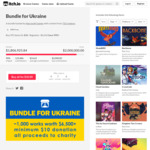 [PC] Bundle for Ukraine: 991 Items for US$10 / NZ$14.69 (Includes: Superhot, Celeste, Figment) @ Itch.io
