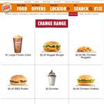 Burger King - $1 Large Frozen Coke/Fanta - $1.50 Coffee/Tea/Hot Chocolate
