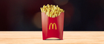 Free McDonald's Medium Fries for First 100 Members to Visit Customer Service @ Westfield, Riccarton (Plus Members Only)