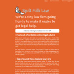 $49 Online Consultation with a New Zealand Lawyer @ Spilt Milk Law
