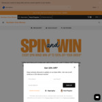 Spin to Win 20% off, 25% off, 30% off, 40% off, 50% off, 100% off @ Number One Shoes