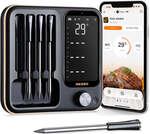 INKBIRD Wirefree BBQ Thermometer 4-Probe Set INT-14-BW Bluetooth & Wi-Fi $256.79 Delivered @ INKBIRD