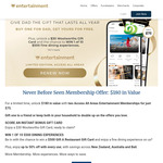 Entertainment Guide Book 50% off