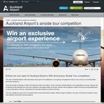 Win 1 of 150 Auckland Airport 50th Anniversary Airside Tours for 4 People, April 16