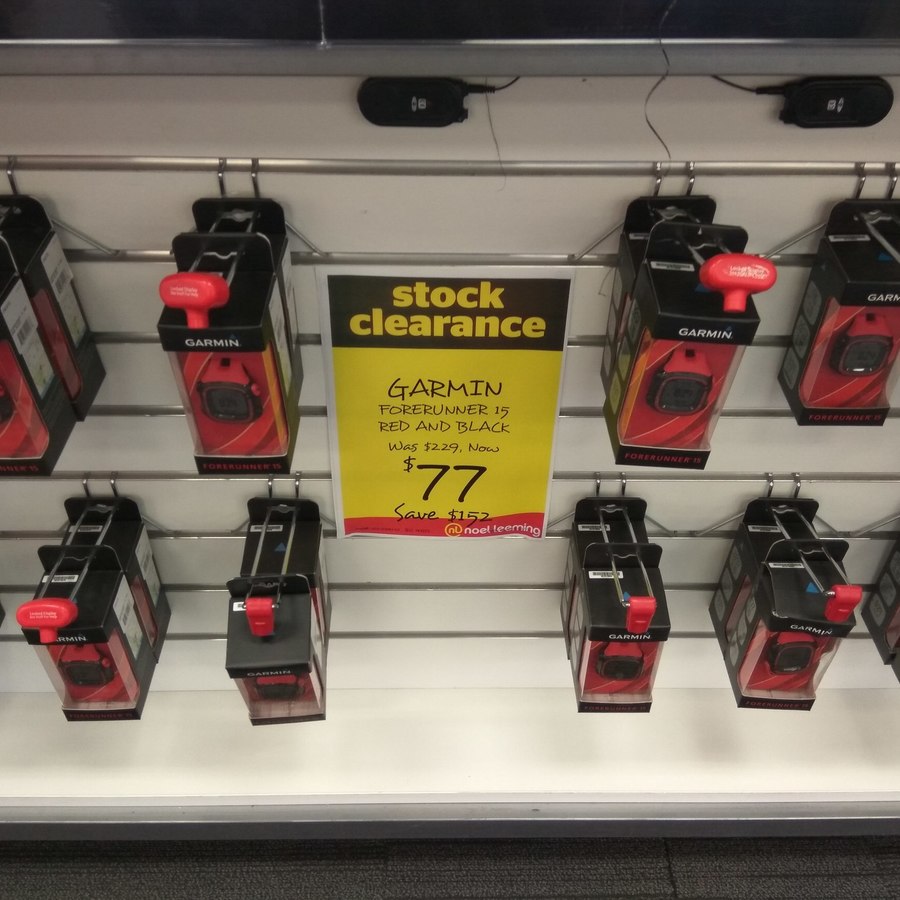 77 Garmin Forerunner 15 GPS Watch Noel Leeming The Base (Hamilton