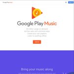 4 Months Free Google Play Music (Includes Youtube Red)