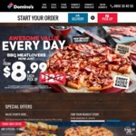 $2 off Order - Min Spend $20 - Domino's [Invercargill, Probably Others]