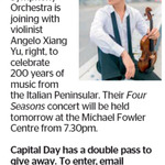 Win a Double Pass to NZ Symphony Orchestra Four Seasons Concert from The Dominion Post (Wellington)