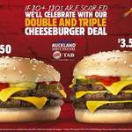 $2.50 Double Cheeseburgers and $3.50 Triple Cheeseburgers @ Burger King