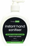 Simply Clean 500ml 75% Alcohol Hand Sanitizer $3 @ Briscoes