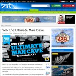 Win The Ultimate Man Cave (worth over $80,000) from News Talk ZB
