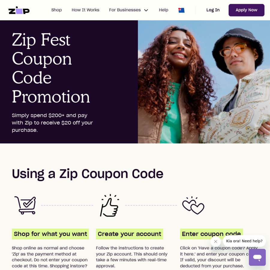 $20 off Zip Purchase over $200 (1 Per Customer, Excludes Gift Cards ...