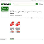 Logitech PRO X 2 LIGHTSPEED Wireless Gaming Headset $269 + $6 Shipping / $0 C&C @ ExtremePC