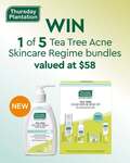Win 1 of 5 Tea Tree Acne Skincare Bundles from Chemist Warehouse