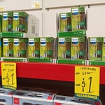 [CHCH] Philips ES LED Light Bulbs $1 / Beldray Wet All-in-One Floor Cleaner Vac Mop & Dry $150 @ Bunnings, Christchurch Airport