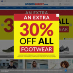 Extra 30% Off Footwear @ SportsDirect