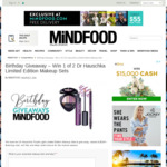 Win 1 of 2 Dr Hauschka Purple Light Limited Edition Makeup Sets from Mindfood