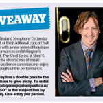 Win a Double Pass to NZ Orchestra's Shed Series at Shed 6 Show from The Dominion Post (Wellington)