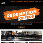 AEG Black Friday Deal: 2 Piece Brushless Combo Kit $329 / 6 Piece Brushless Combo Kit $899 @ AEG Powertools