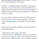 Free Coffee - Z via App