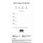 Win a copy of To Be Fair from Times Online