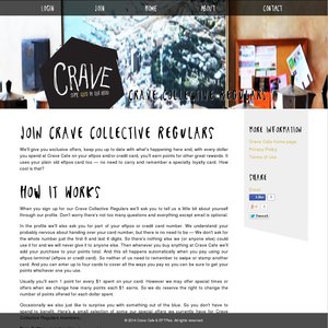 Free Coffee (Worth $4.50) + Buy 1, Get 1 Free Meal, on Joining Cafe Crave Club [Auckland]