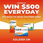 Win 1 of 92 Prepaid eftpos Gift Cards Worth $500 Each from Codral / Johnson & Johnson