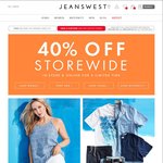 40% off Jeanswest Storewide
