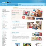 Snapfish - 50-60% Off Selected Canvas Prints, 50% Off Selected Photo Books