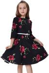 Vintage Girl's Dress (6 Yrs-12 Yrs) $7.50 USD (~$11.05 NZD) + Free Shipping @ GraceKarin.com