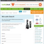 Win 1 of 5 Oster FitBlend Personal Blenders (Worth $119.99) from Healthy Food