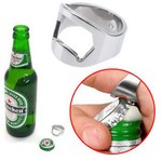 Stainless Steel Finger Ring Bottle Opener US $0.01 Delivered @ NewFrog