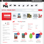 25% off $125 Spend at Pet.co.nz