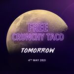 Free Beef or Bean Crunchy Taco (4/5) @ Taco Bell