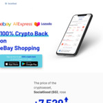 $25 Worth of SG (Crypto) Each New User + 100% Crypto Back eBay up to 500USD for The First 10000 Participants @ SocialGood App