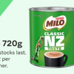 Cow & Gate Milk 2L $2 (Normally $3), Milo 720g $6 (Normally $8.99) @ The Warehouse (Instore Only, Requires MarketClub)