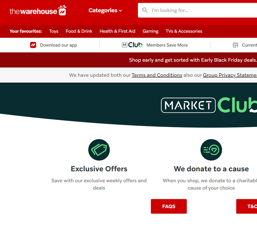 50 off Trampolines, Market Kitchen Flour 1, 20 off Select Fragrances