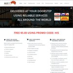 Get Free Account and Sydney Postal Address – $5.00 OFF Promo Code - HI5