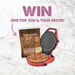 Win x2 $50 Dairyworks Vouchers & x2 TODO 1800W Electric Pizza Maker Pizza Ovens from Dairy Works