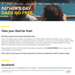 [AKL] Dads Go Free with Purchase of Adult Ticket on Explore Ferry Services (from $110, Travel Between 6-20 Sept) @ Explore Group