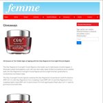 Win 1 of 2 Olay Overnight Miracle Regimen Packs from Femme Fitnes