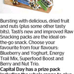 Win a Tasti Raw Snacking Pack from The Dominion Post