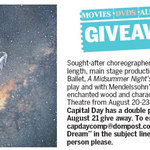 Win a Double Pass to A Midsummer Night's Dream on Aug 21 (Ballet) [Wellington]