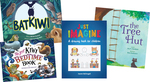Win Batkiwi, The Tree Hut, The Great Kiwi Bedtime Book, and Just Imagine from Tots to Teens
