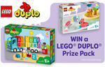 Win a LEGO DUPLO Prize Pack (Bath Time Fun: Floating Animal Island & Alphabet Truck) @ Kid Spot