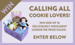 Win 1 of 10 Deliciously Indulgent Cookie Pie Prize Packs @ Original Foods