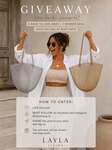 Win 1 of 2 Luxe Mesh Bags from Layla Living