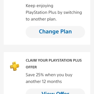 Customer Retention Offer: Up to 50% off PS Plus Subscriptions When Cancelling @ PlayStation