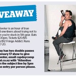 Win 1 of 2 Double Passes to Attention Seeker from The Dominion Post (Wellington)