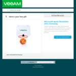 Free Indoor Basketball Set (Company Email Required) @ Veeam